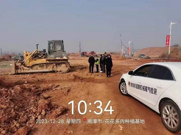 配合市生态环境局执法监督